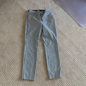 Zara black and white pants.